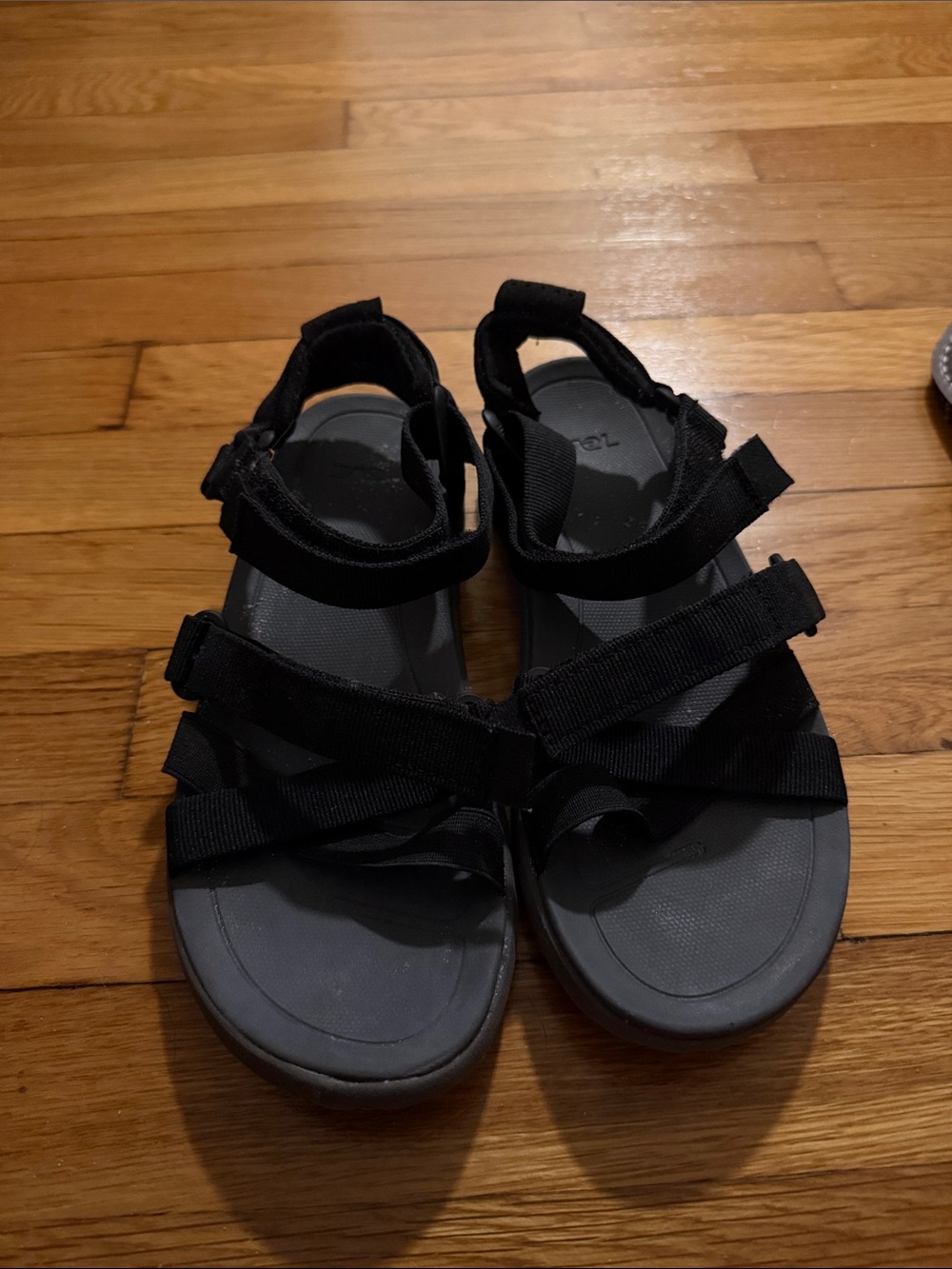 Women’s Black Sport Sandals - Comfortable Adjustable Straps